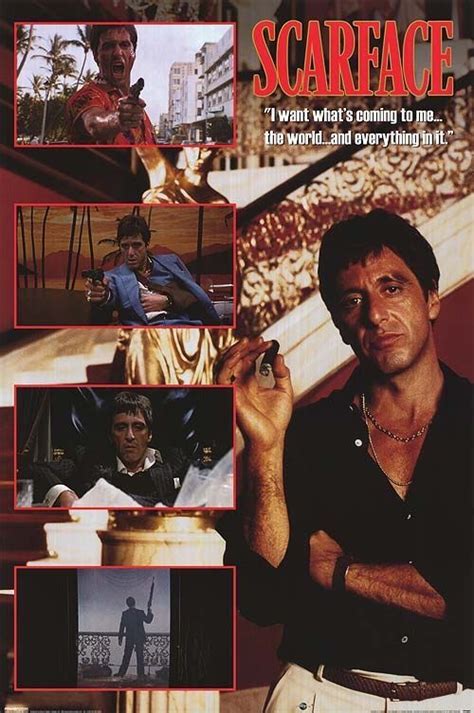 pin auf brian de palma s scarface 1983