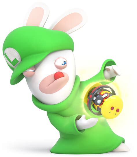 rabbid luigi super mario wiki  mario encyclopedia