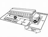Coloring School Bus Safety Pages Printable Procoloring Getdrawings Choose Board Template sketch template