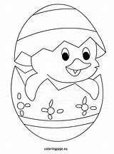 Chick Cute Easter Coloring Reddit Email Twitter Window sketch template