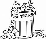 Trash Garbage Waste Pixabay Vector Donate Container Basket sketch template