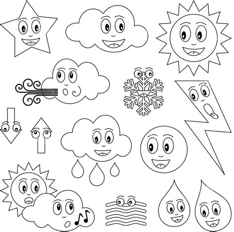 weather coloring pages printable printable world holiday