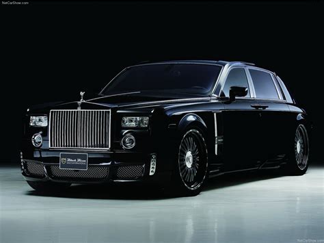 wald rolls royce phantom black bison picture    front angle
