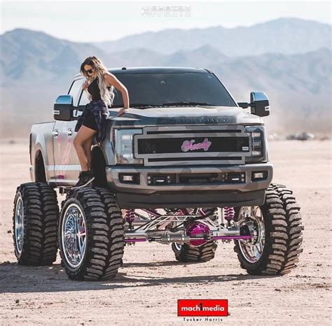 ford   super duty wheel offset hella stance  lifted