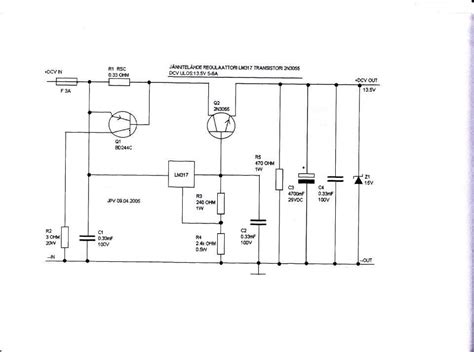 electronic circuit diagram    instructions