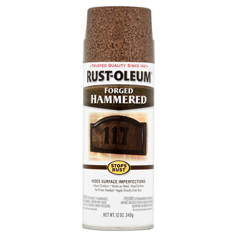 pack  rust oleum forged hammered antique pewter spray paint