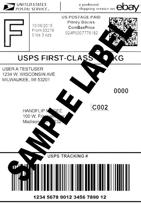 shipping label label design ideas