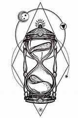 Hourglass Ateez Easytatt Clipartmag sketch template