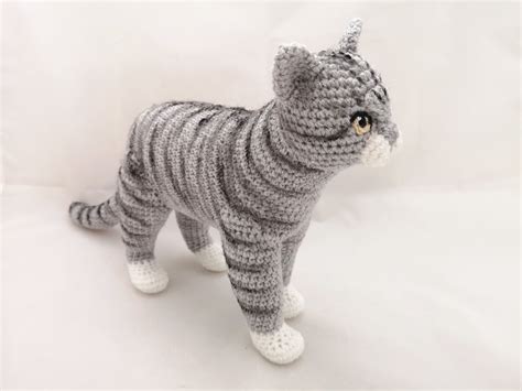 crochet cat pattern art collectibles fiber arts trustalchemycom
