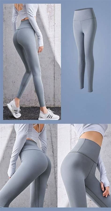 Open Crotch Leggings Crotchless Leggings With Zipper Sexy Gym Pants