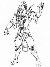 Kombat Mortal Kung Lao Scorpion Colorironline sketch template