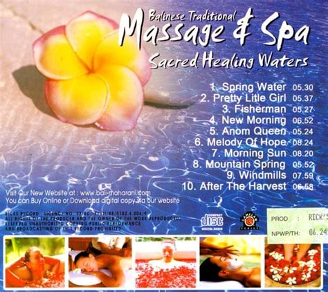 balinese traditional massageandspa sacred healing waters の通販 tirakita