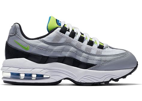 Nike Air Max 95 Wolf Grey Cyber Photo Blue Ps 905461 017