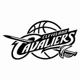 Coloring Pages Cavs Getcolorings Cavaliers sketch template