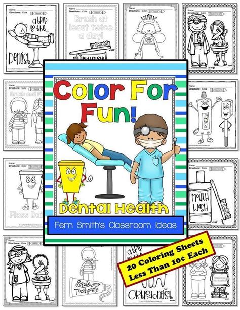 dental health coloring pages  pages  dental health coloring book