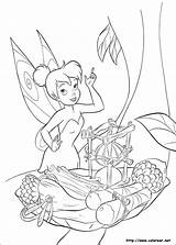 Campanita Tinkerbell Bell Tinker Colouring sketch template