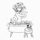 Melanie Martinez Coloring Pages Cry Baby Book Bubble Printable Drawing Bath Flower Fresh Divyajanani Valfre Getdrawings sketch template