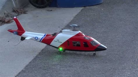 trex  agusta   uscg scale helicopter youtube