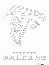Falcons Atlanta Coloring Logo Pages Nfl Printable Football Team Sport Patriots Sheets Print Color England Drawing Bowl Super Animal Mlb sketch template