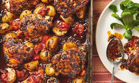 The Weekend Cook Thomasina Miers’ Recipes For Spicy Chicken Tray Bake