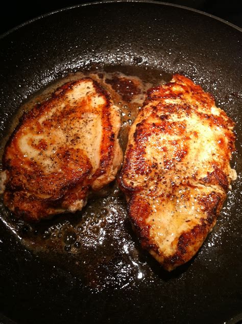 counting   p pan seared chicken breast