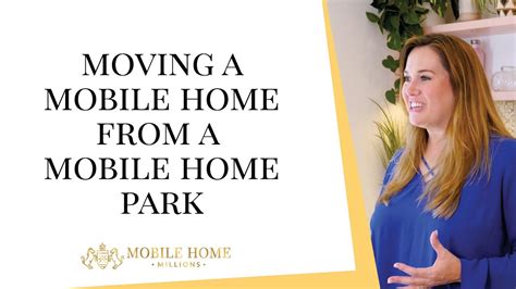 moving  mobile home   mobile home park youtube