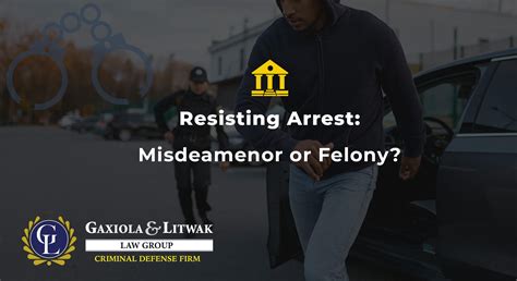 Understanding Resisting Arrest Charges Gaxiola And Litwak Law Group
