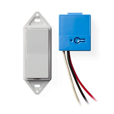 goconex simple wireless switch kit decora style switch  wire light control kit walmartcom