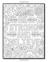Quotes Kids Colouring Inspirational Affirmation Kawaii Affirmations Adorable sketch template