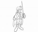Chibi Ramza Coloring Pages sketch template