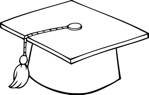 graduation cap drawings clipartsco