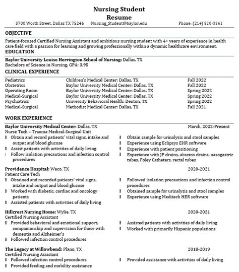 nursing student resumes template business psd excel word