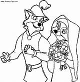 Disney Coloring Robin Pages Hood Marian Wedding Colorear Para Gif Lady Boda Dibujos Robins Choose Board Horse sketch template