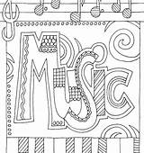 Music Coloring Printable Pages Musical Instrument Staff Getdrawings Getcolorings Mandala Colorings sketch template