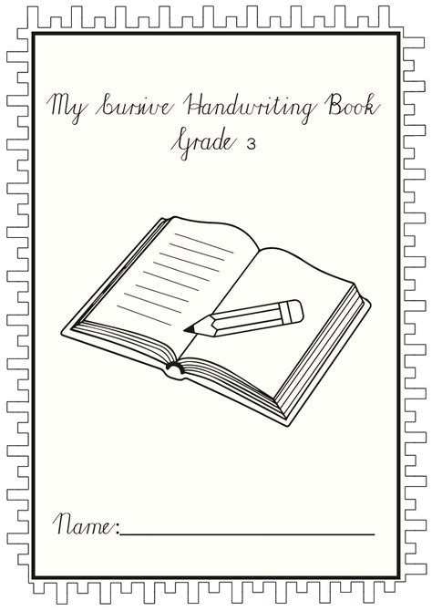 grade  cursive handwriting book teacha