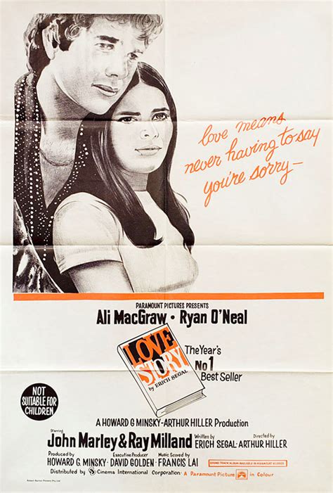 love story 1970 australian one sheet poster posteritati movie poster gallery new york