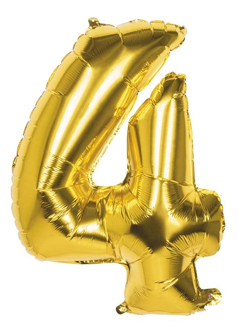 foil number balloons