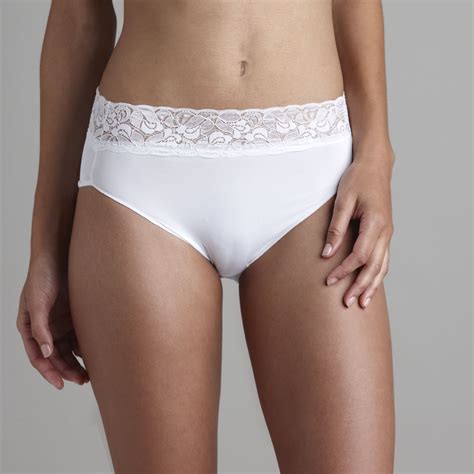 enchanted edge womens lace trimmed  panties