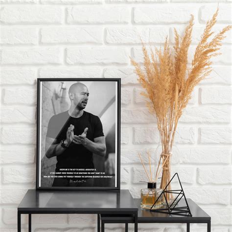 andrew tate inspiration quote poster print andrew tate etsy uk