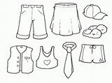 Vestiti Disegno Abbigliamento sketch template