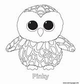 Beanie Coloring Boo Pages Ty Boos Printable Mario Pinky Para Owl Print Colouring Baby Babies Party Penguin Drawing Birthday Colorir sketch template