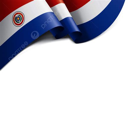 paraguay bandera nacional vector pais png plano volador identidad