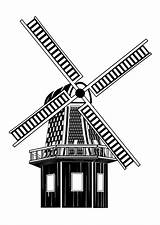 Molen Molino Windmill Mulino Turbine Moulin Schoolplaten Angin Afb Kincir Turbin Pinclipart Kleurplaten Educima Educolor Téléchargez Scarica sketch template