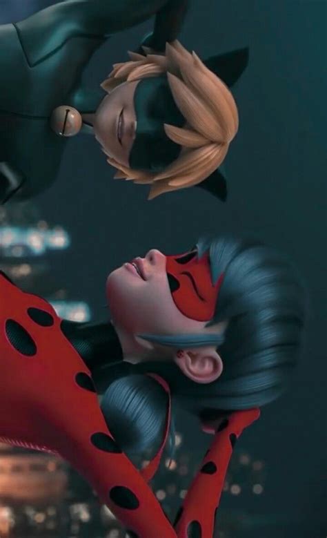 E Inpreção Minha Ou A Ladybug Ta Com Meçando A Gosta Do Catnoir In 2020