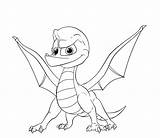 Spyro Getdrawings Reignited Trilogy Getcolorings sketch template