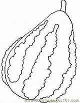 Coloring Pages Gourd Getcolorings Gourd2 sketch template