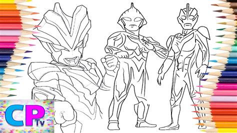 ultraman victoryultraman nexusdark zagiultraman superheroes coloring