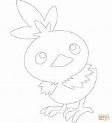 Coloring Torchic Pages Drawing Printable sketch template