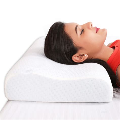 metron neck pillow  sleeping orthopedic cervical support bed