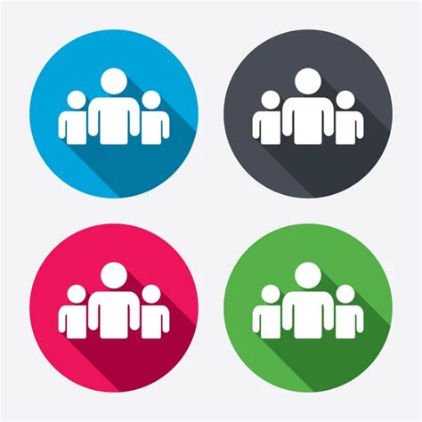 group   friends stock icon royalty  groups vectors